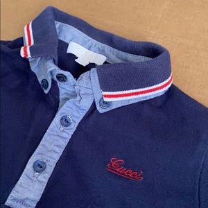 Gucci Boys 18-24 polo top